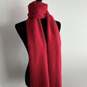 shoulder cover up | red shoulder wrap | cashmere scarf | lightweight scarf |